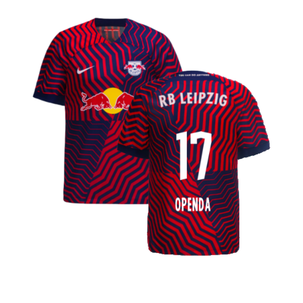 (L) 2023-2024 Red Bull Leipzig Away Shirt (Openda 17)