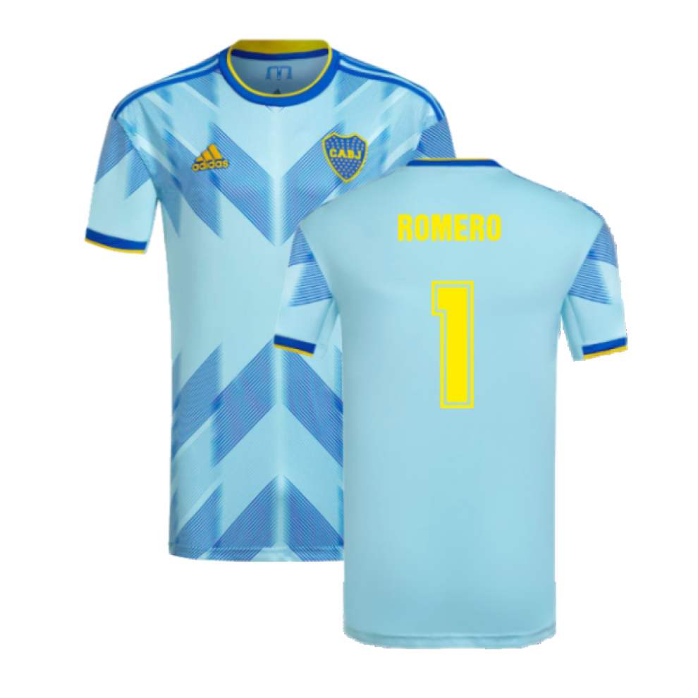 (XL) 2023-2024 Boca Juniors Third Shirt (Romero 1)