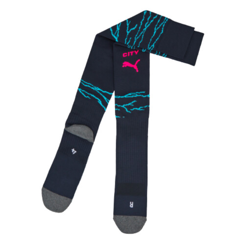 Puma (XL) 2023-2024 Man City Third Socks (Navy)