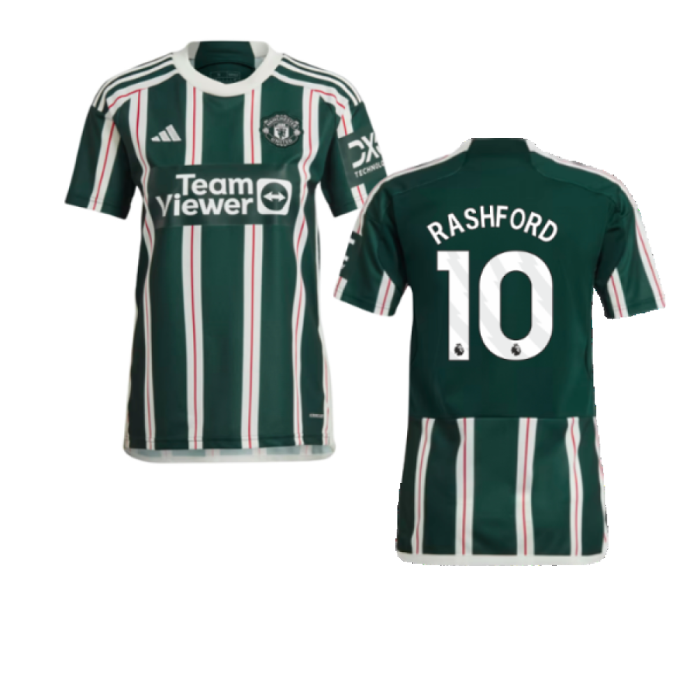 Adidas (M) 2023-2024 Man Utd Away Shirt (Rashford 10)