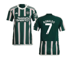 (XS) 2023-2024 Man Utd Away Shirt (Ronaldo 7)