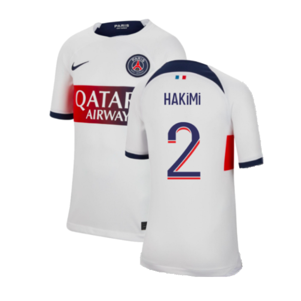 (SB) 2023-2024 PSG Away Shirt (Kids) (Hakimi 2)