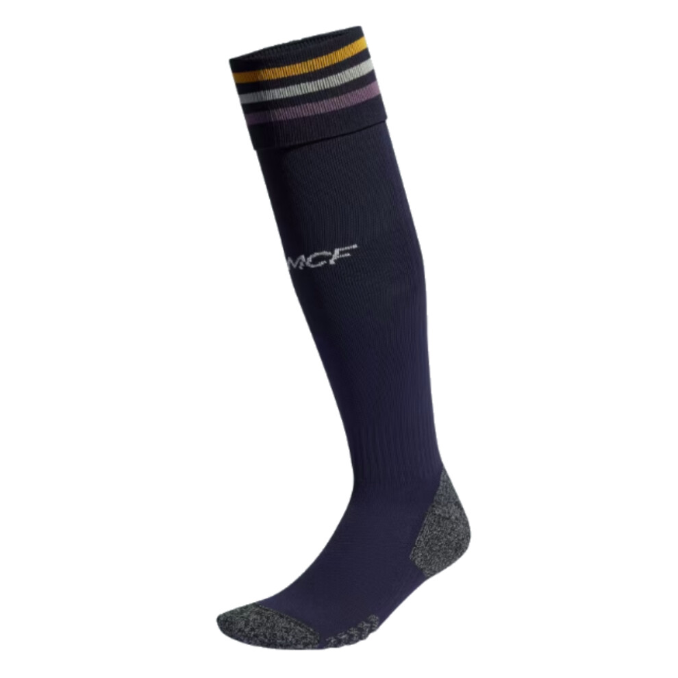 Adidas (Xl) 2023-2024 Real Madrid Away Socks (Legend Ink) Blue