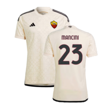 (XXL) 2023-2024 Roma Away Shirt (MANCINI 23)