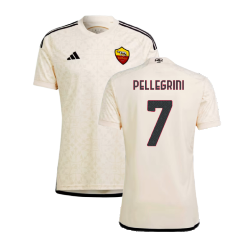 Adidas (L) 2023-2024 Roma Away Shirt (Pellegrini 7)
