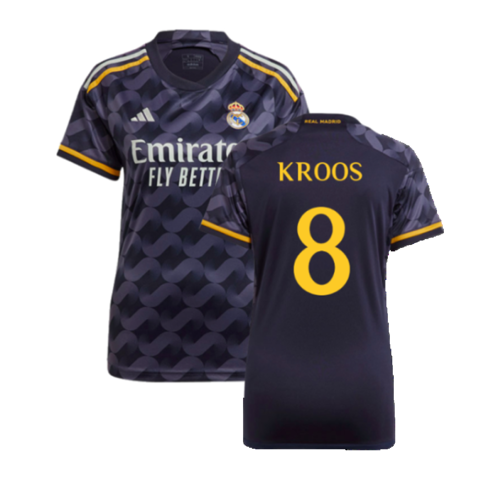 (XL) 2023-2024 Real Madrid Away Shirt (Ladies) (Kroos 8)