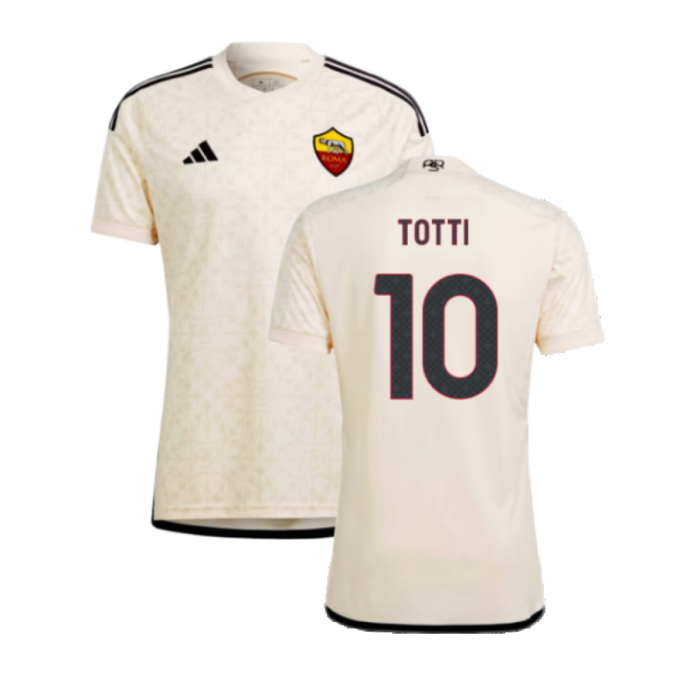 (S) 2023-2024 Roma Away Shirt (TOTTI 10)