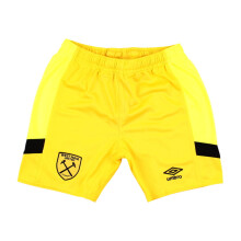 (LB) 2023-2024 West Ham Goalkeeper Change Shorts (Yellow) - Kids