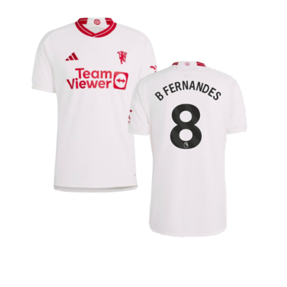 (XXL) 2023-2024 Man Utd Third Shirt (B Fernandes 8)