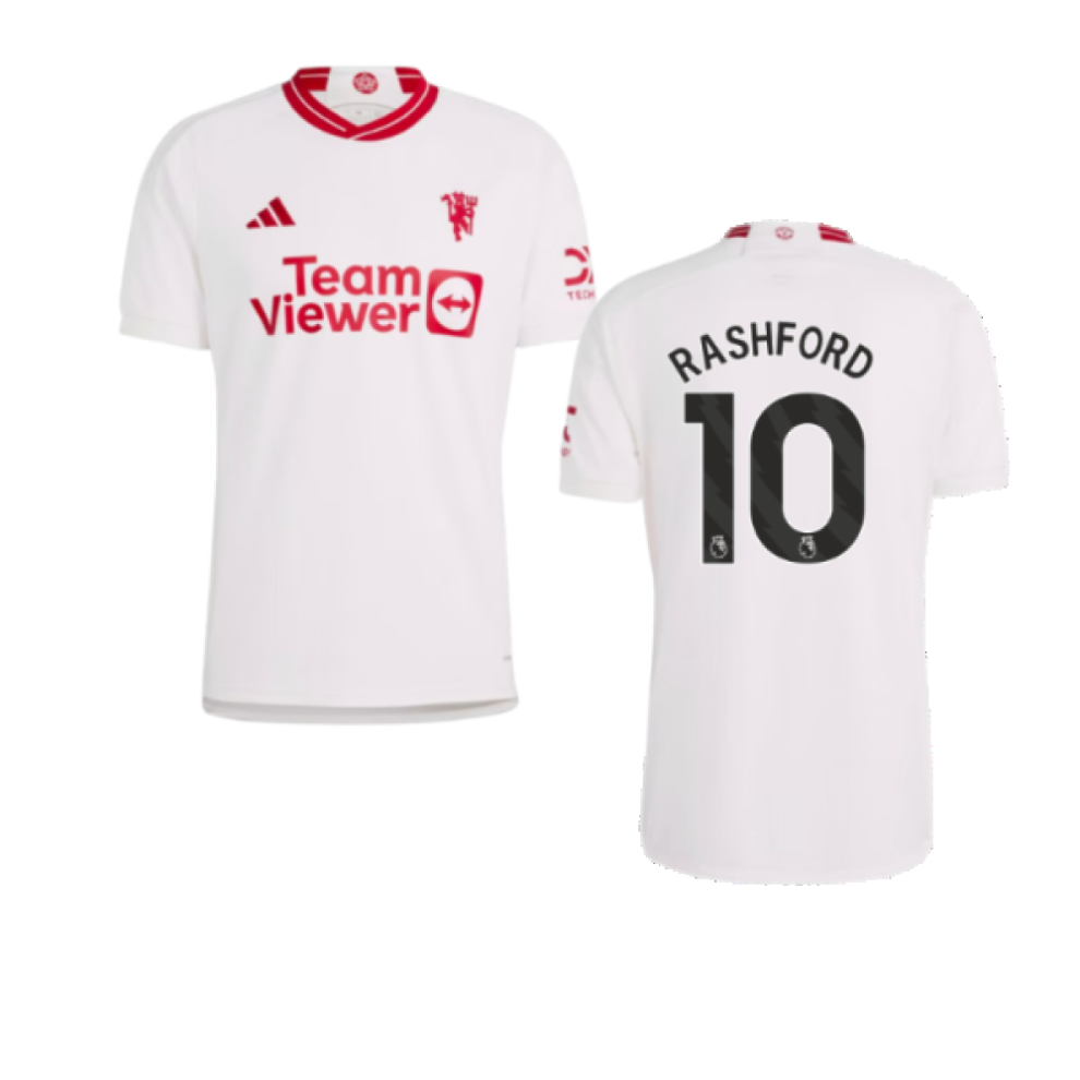 Adidas (S) 2023-2024 Man Utd Third Shirt (Rashford 10)