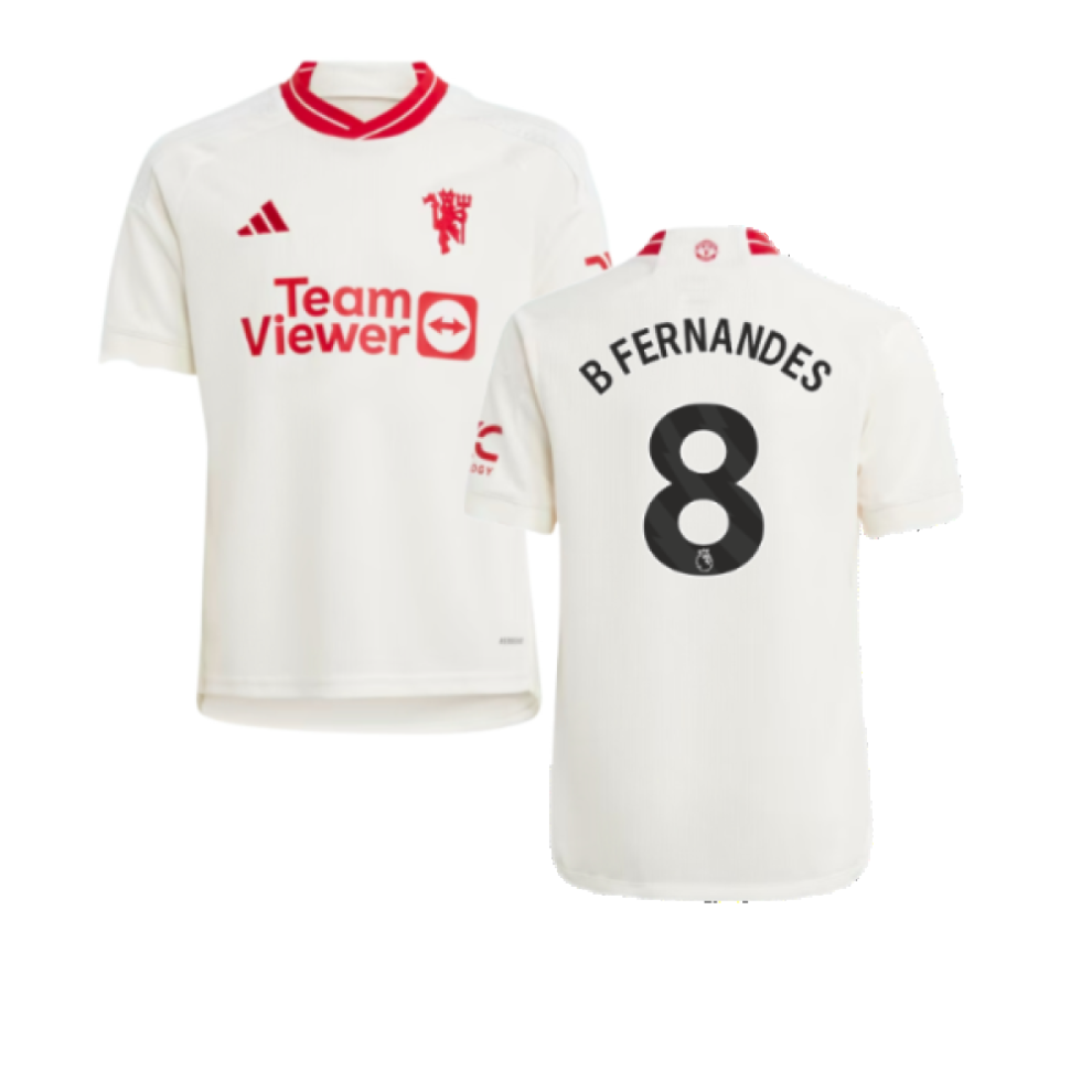 (LB) 2023-2024 Man Utd Third Shirt (Kids) (B Fernandes 8)