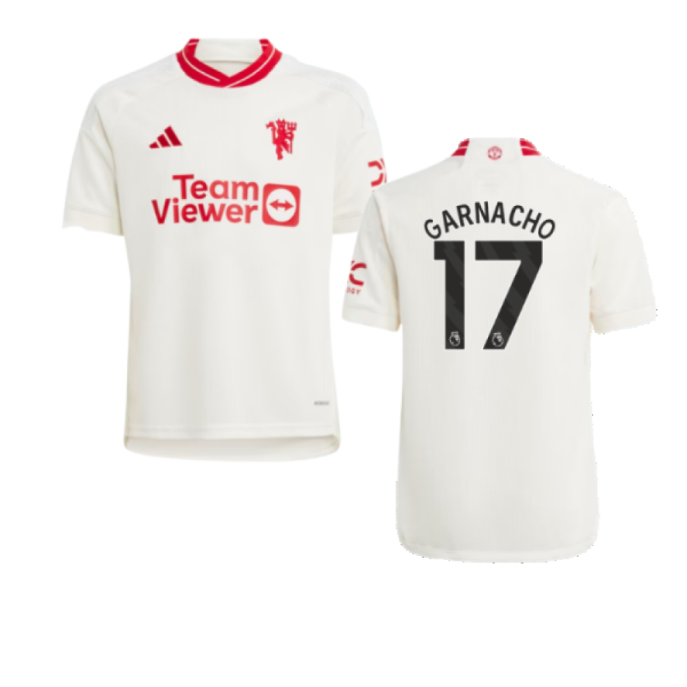 (XLB) 2023-2024 Man Utd Third Shirt (Kids) (Garnacho 17)