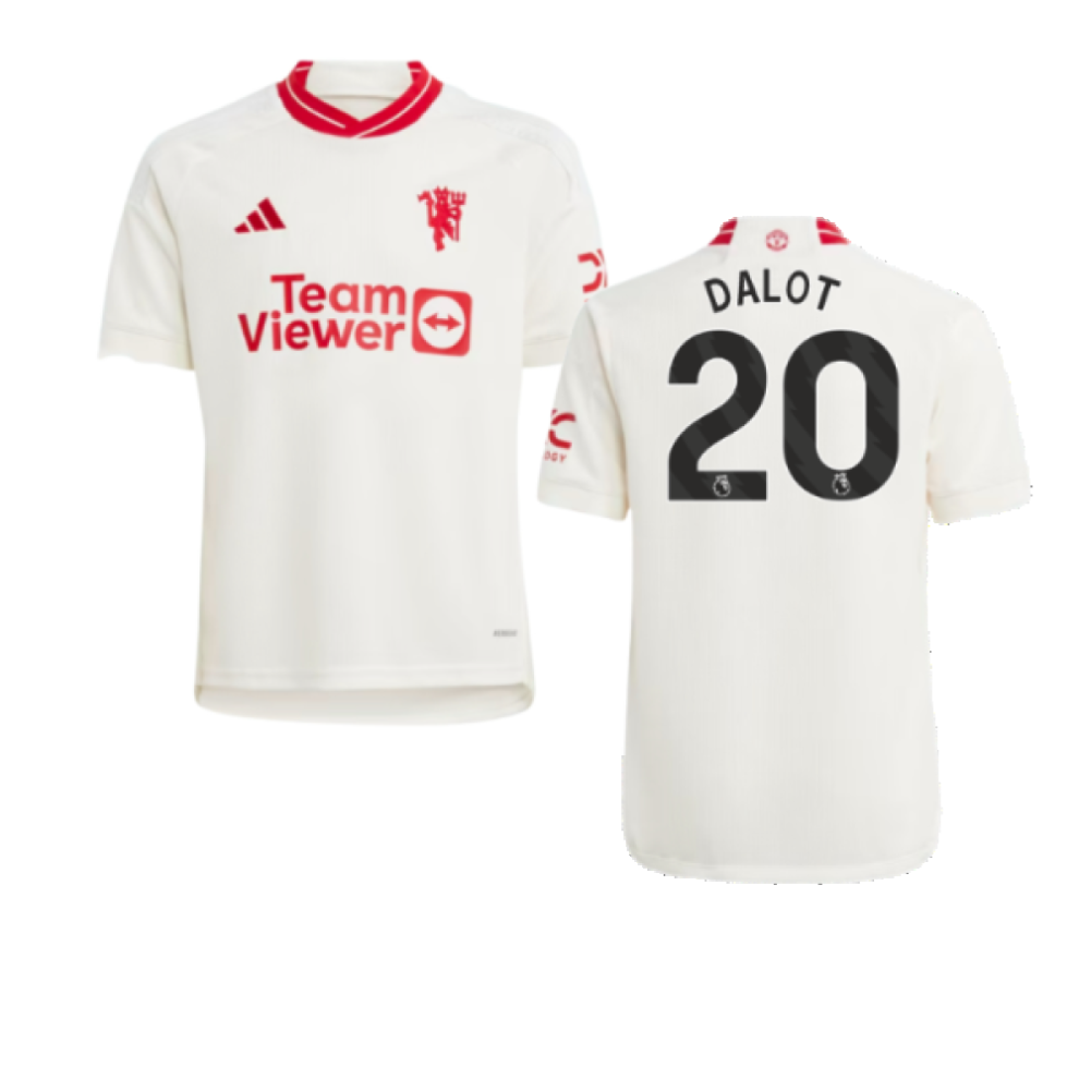 (MB) 2023-2024 Man Utd Third Shirt (Kids) (Dalot 20)