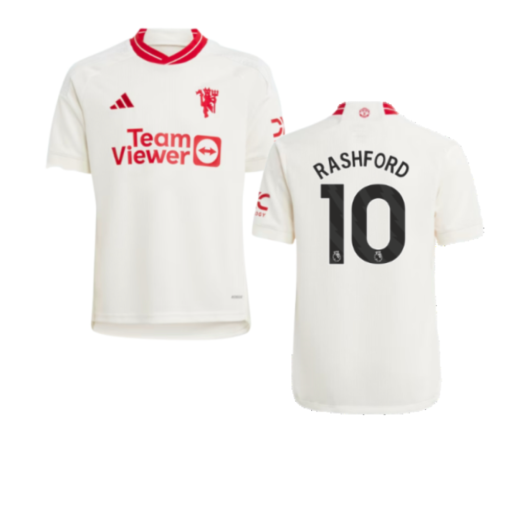 (SB) 2023-2024 Man Utd Third Shirt (Kids) (Rashford 10)