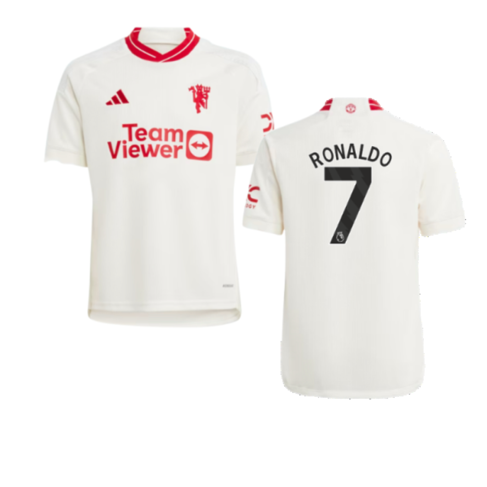 Adidas (Xlb) 2023-2024 Man Utd Third Shirt (Kids) (Ronaldo 7)