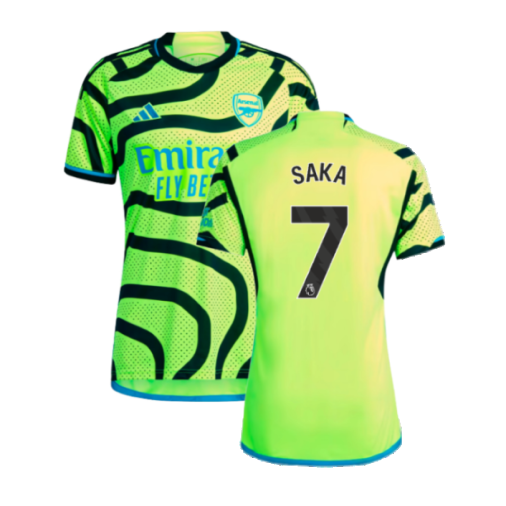 (S) 2023-2024 Arsenal Away Shirt (Saka 7)