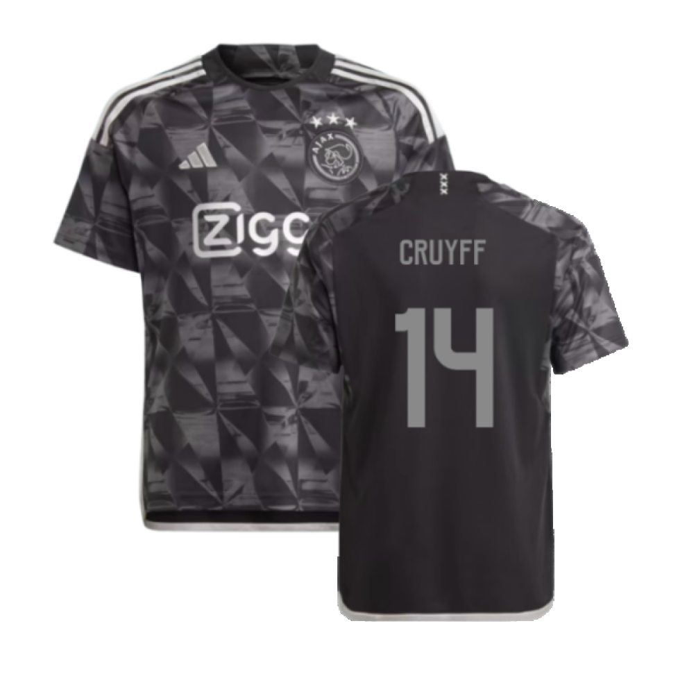 Adidas (Mb) 2023-2024 Ajax Third Shirt (Kids) (Cruyff 14)