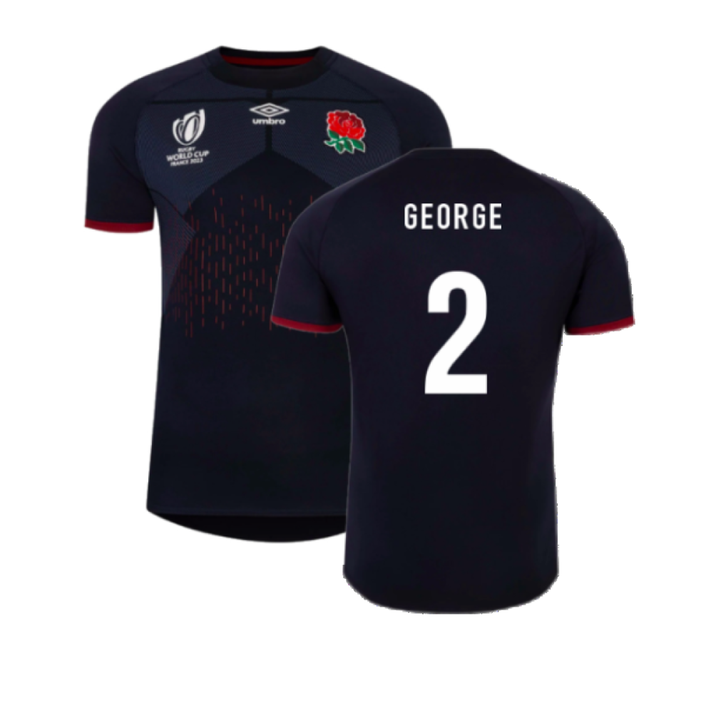 (XXL) England RWC 2023 Rugby Alternate Jersey (George 2)