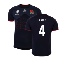 (XXL) England RWC 2023 Rugby Alternate Jersey (Lawes 4)