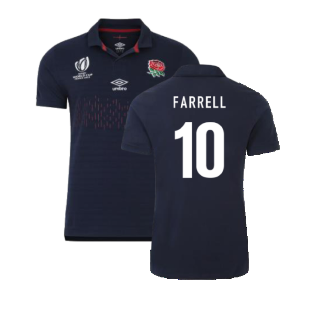 (M) England RWC 2023 Alternate Classic Rugby Jersey (Farrell 10)