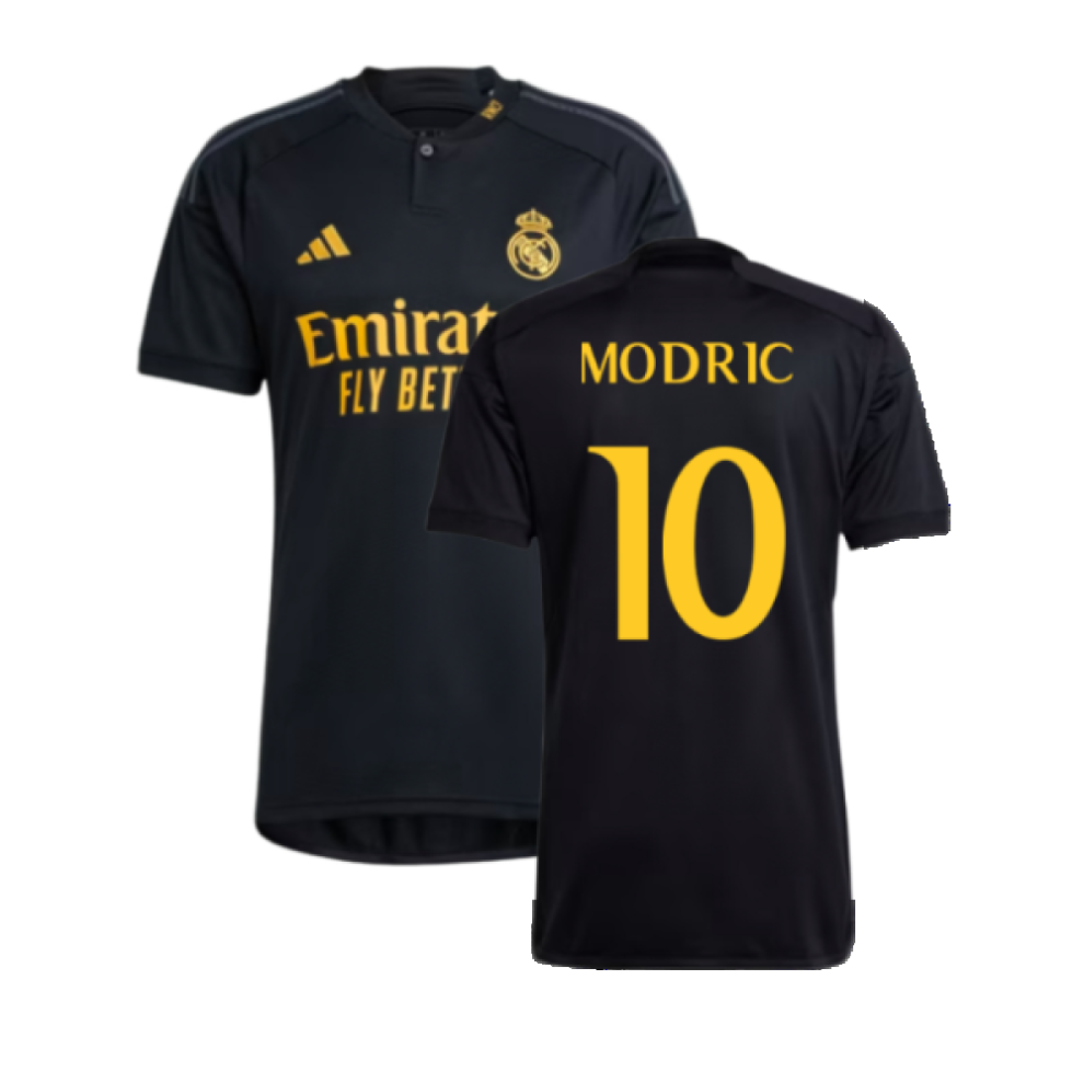 (3XL) 2023-2024 Real Madrid Third Shirt (Modric 10)