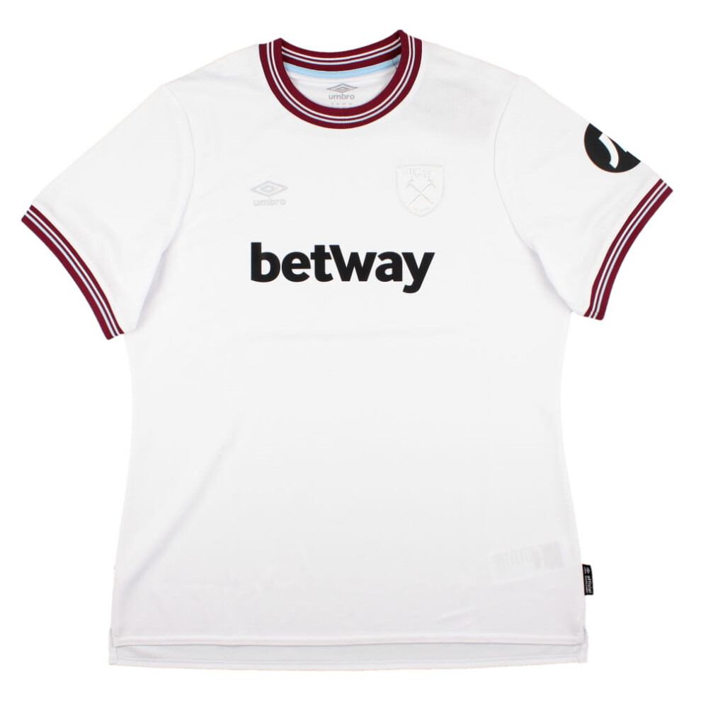 (L) 2023-2024 West Ham United Away Shirt (Ladies)