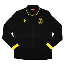 (3XL) 2023-2024 Wales Rugby Away LS Cotton Shirt