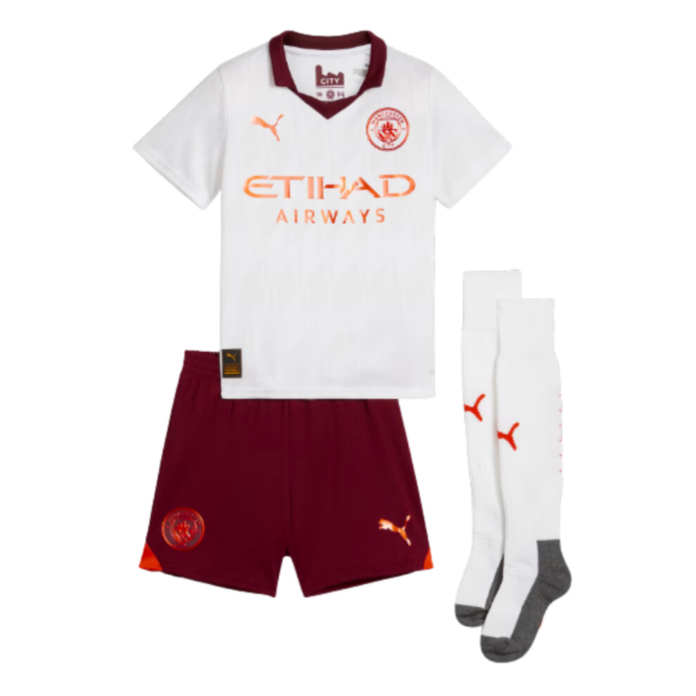 Puma (5-6 Years) 2023-2024 Man City Away Mini Kit Not,Specified