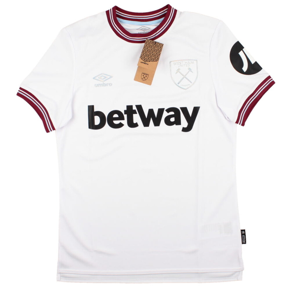 Umbro (3Xl) 2023-2024 West Ham United Away Shirt White