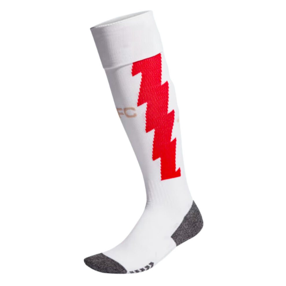 (M) 2023-2024 Arsenal Home Socks (White)