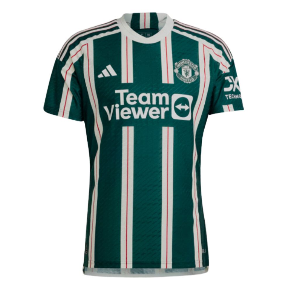 Adidas (Xs) 2023-2024 Man Utd Authentic Away Shirt