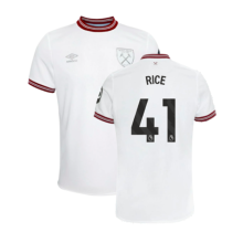 (MB) 2023-2024 West Ham United Away Shirt (Kids) (RICE 41)