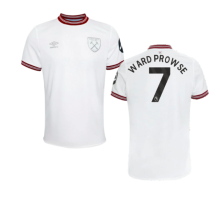 (SB) 2023-2024 West Ham United Away Shirt (Kids) (Ward Prowse 7)