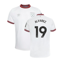 (LB) 2023-2024 West Ham United Away Shirt (Kids) (ALVAREZ 19)