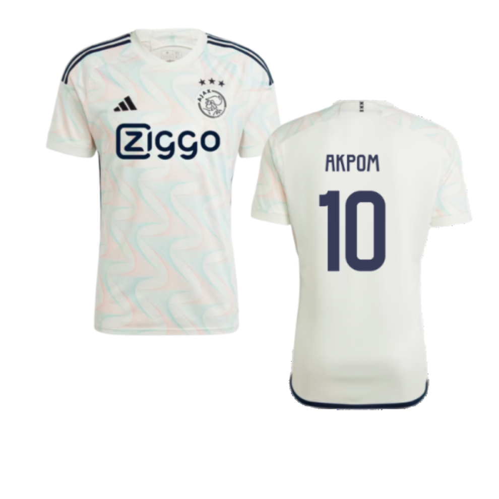 Adidas (Xxl) 2023-2024 Ajax Away Shirt (Akpom 10)