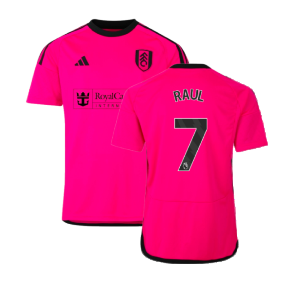 (LB) 2023-2024 Fulham Away Shirt (Kids) (Raul 7)