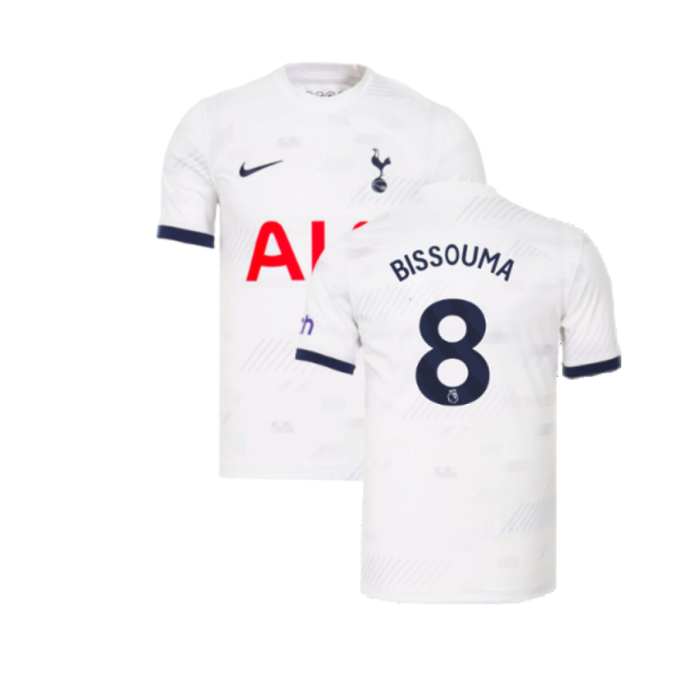 Nike (Xs) 2023-2024 Tottenham Hotspur Home Shirt (Bissouma 8)