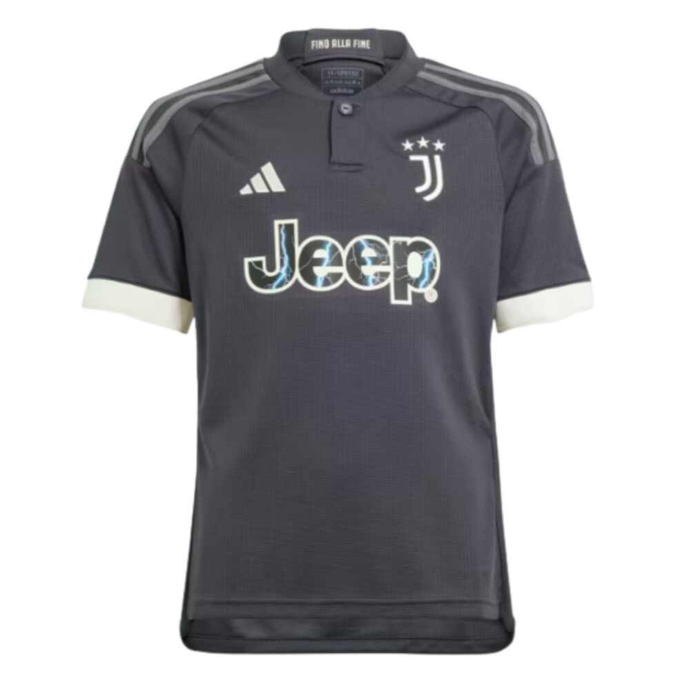 Adidas (Lb) 2023-2024 Juventus Third Shirt (Kids) Grey