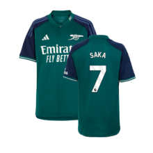(SB) 2023-2024 Arsenal Third Shirt (Kids) (Saka 7)