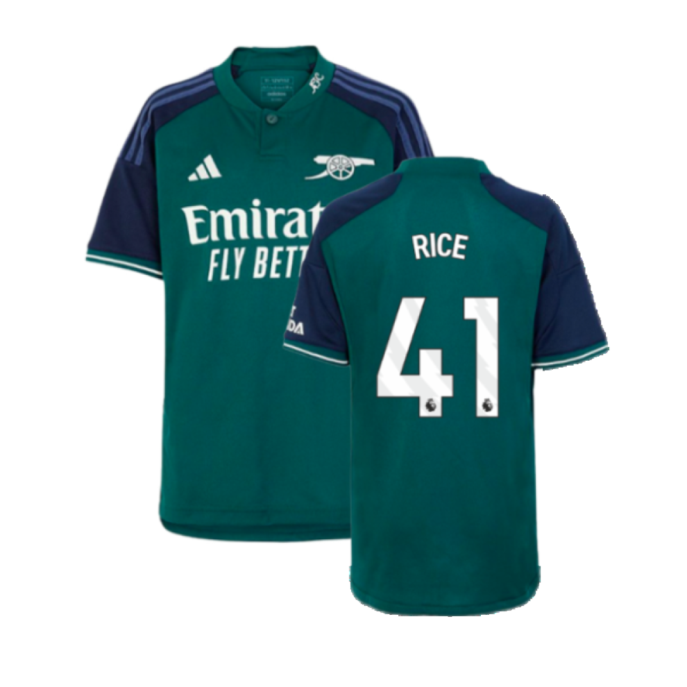 Adidas (Lb) 2023-2024 Arsenal Third Shirt (Kids) (Rice 41)