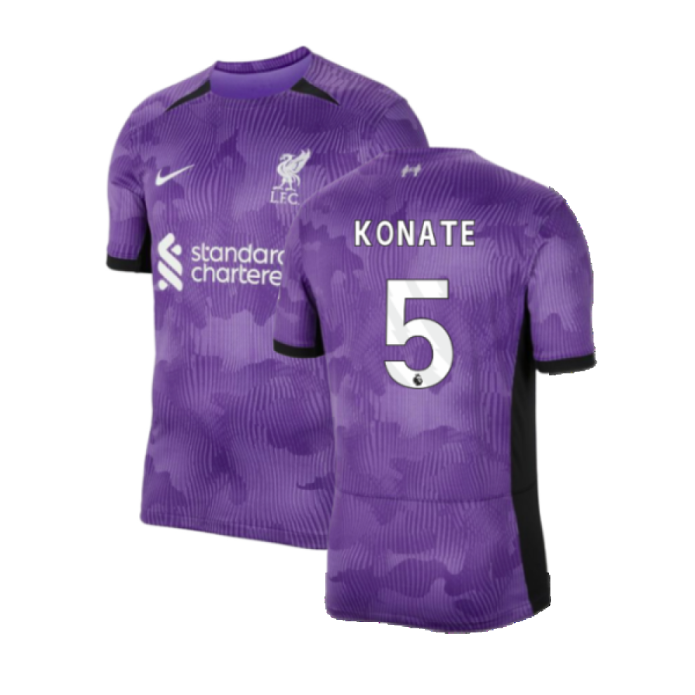 (XL) 2023-2024 Liverpool Third Shirt (Konate 5)