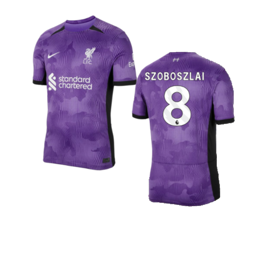 Nike (Xs) 2023-2024 Liverpool Third Shirt (Szoboszlai 8)