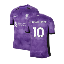 (XS) 2023-2024 Liverpool Third Shirt (Mac Allister 10)