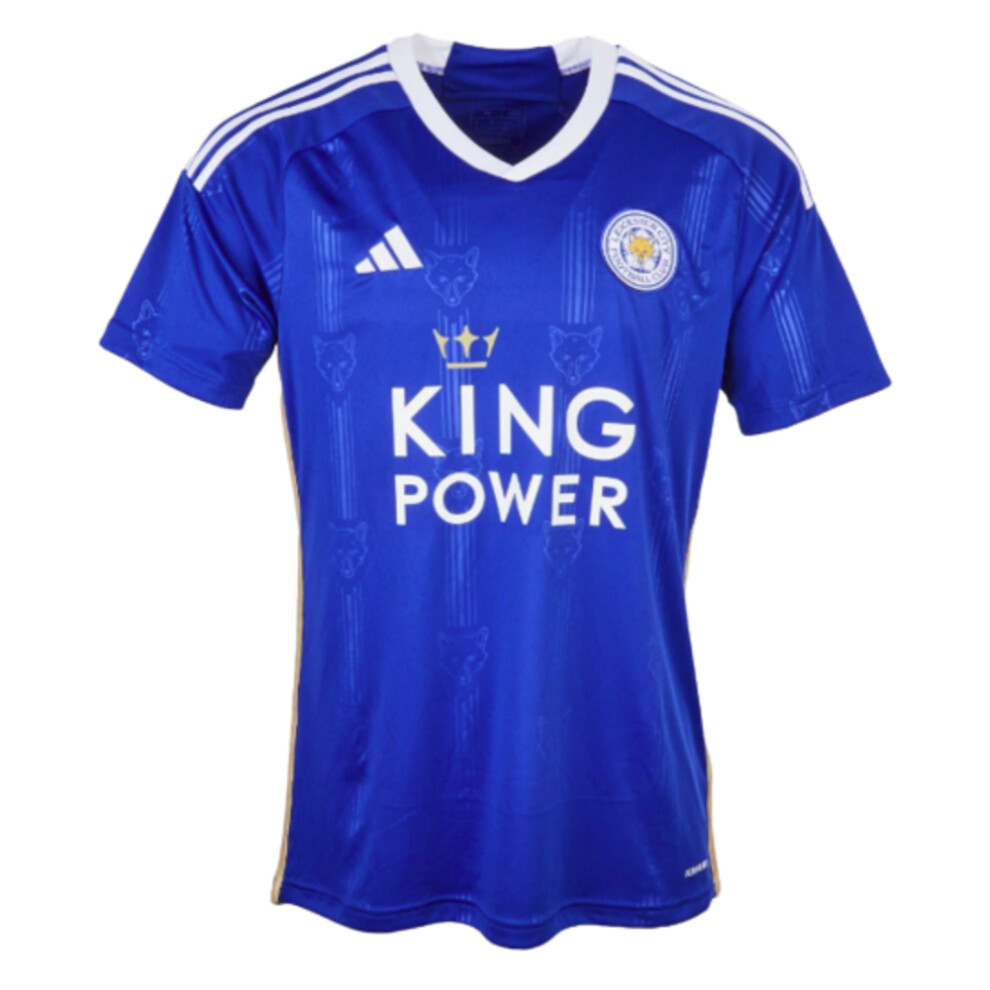 (XL) 2023-2024 Leicester City Home Shirt