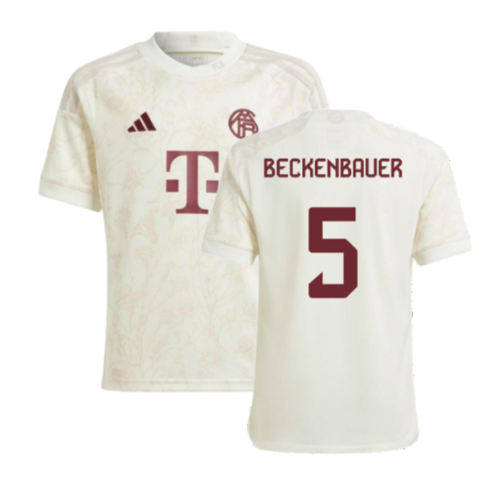 Adidas (Lb) 2023-2024 Bayern Munich Third Shirt (Kids) (Beckenbauer 5)