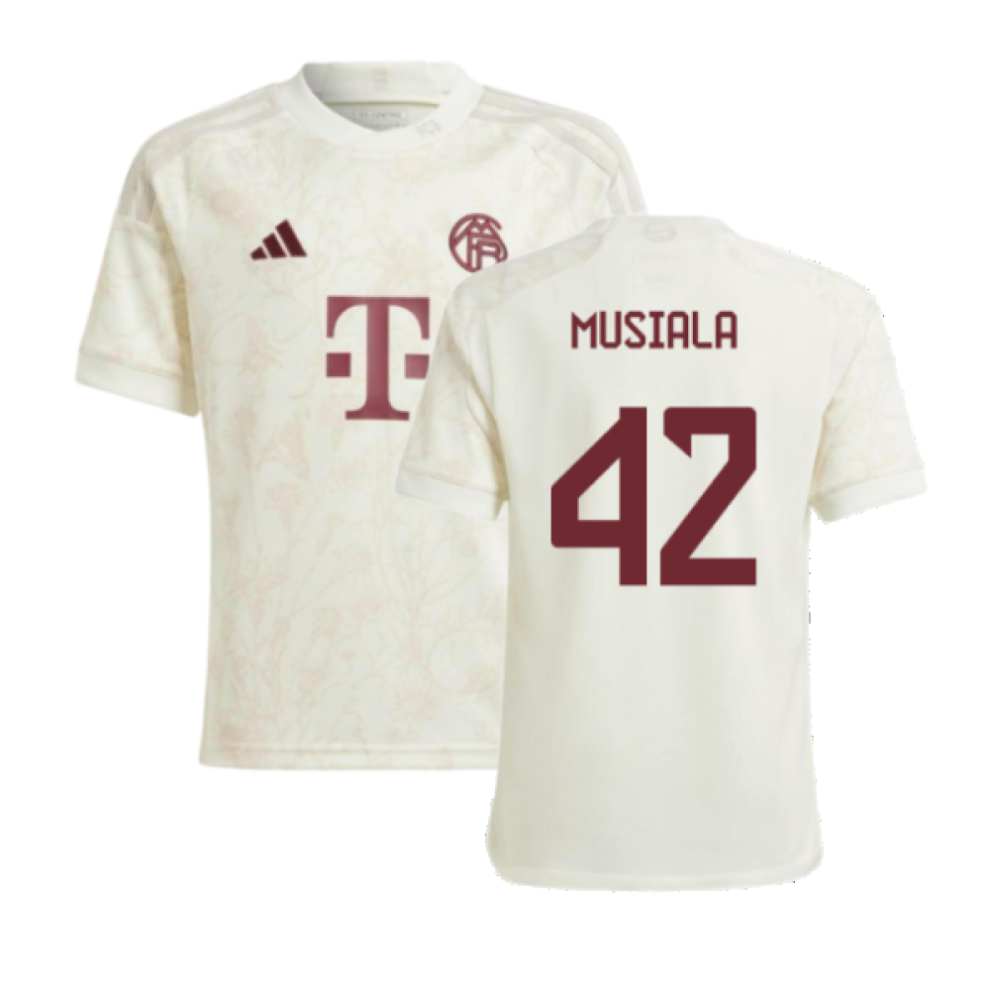 Adidas (Lb) 2023-2024 Bayern Munich Third Shirt (Kids) (Musiala 42)