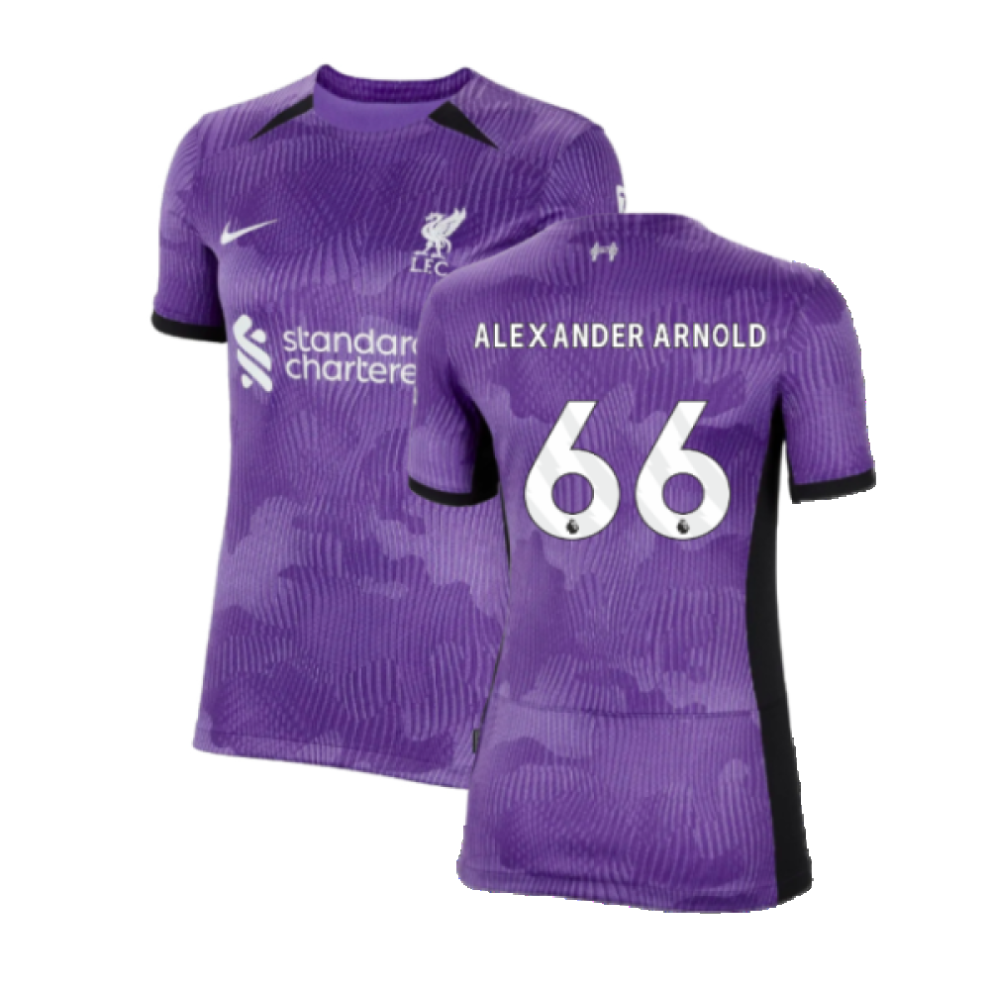 (Womens XXL) 2023-2024 Liverpool Third Shirt (Womens) (Alexander Arnold 66)