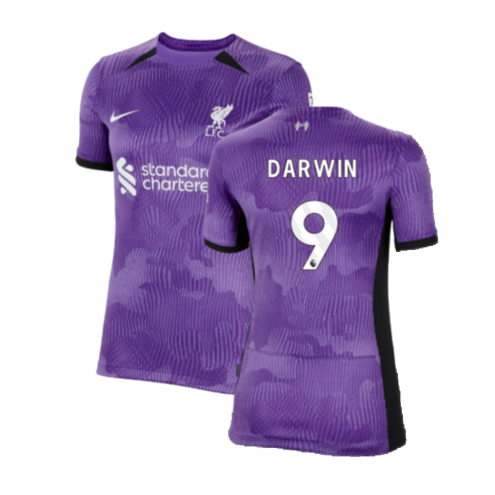 Nike (Womens Xxl) 2023-2024 Liverpool Third Shirt (Womens) (Darwin 9)