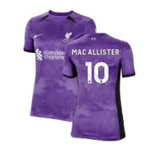 (Womens XXL) 2023-2024 Liverpool Third Shirt (Womens) (Mac Allister 10)