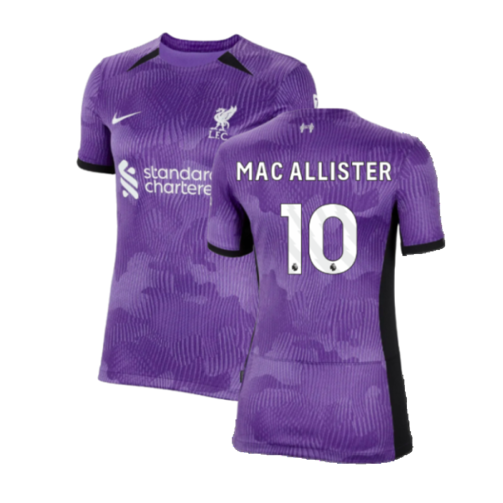 (Womens XXL) 2023-2024 Liverpool Third Shirt (Womens) (Mac Allister 10)